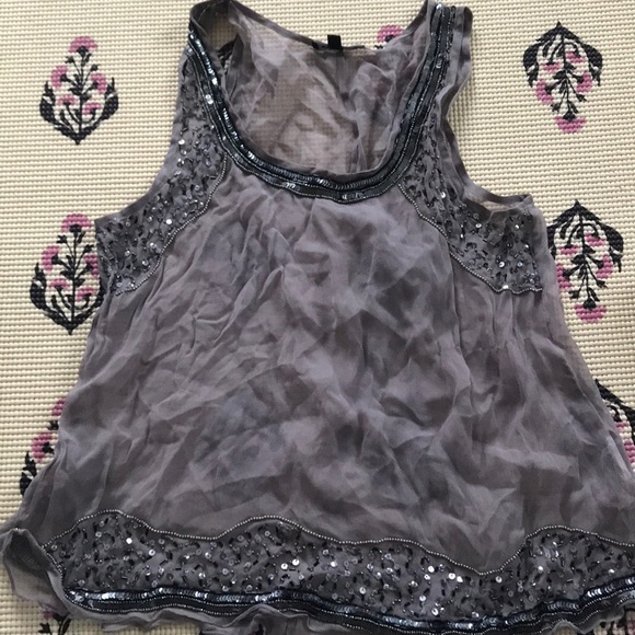 LF Tops - Silk embellished LF cami